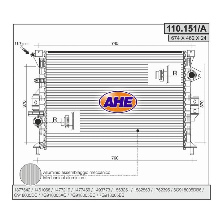 110151/A  FORD Mondeo IV 1.8 TDCi - 2.0 TDCi M +/-AC