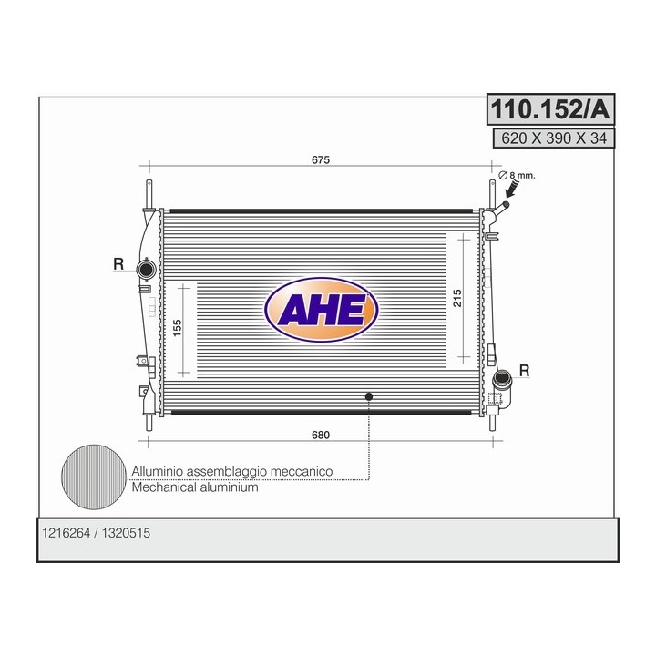 110152/A  FORD Mondeo III 2.0 TDi (NO TIENE TUBO DE CALEF.)
