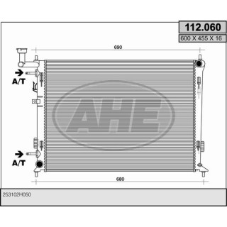 112060  RAD HYUNDAI i30 1.4 i 16V CVVT - 1.6 i 16V CVVT -