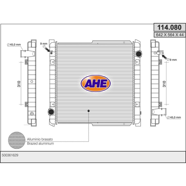 114080  RAD IVECO EuroCargo 00-