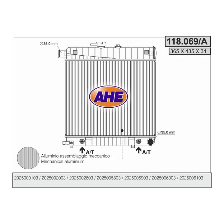 118069/A  MERCEDES W202 C 180-200-220- 230