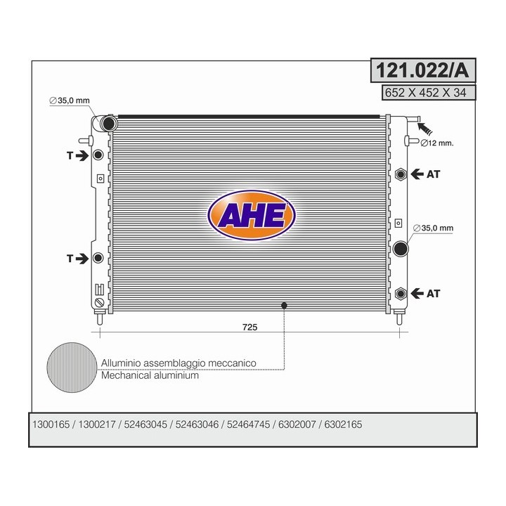 121022/A  OPEL Omega B 2.0-2.5-3.0