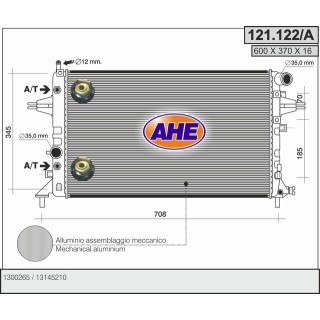 121122/A  OPEL Astra M 1.4-1.8 16V    M   +/- AC