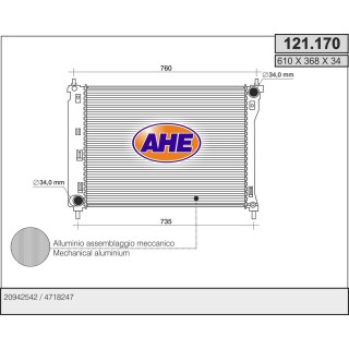 121170  CHEVROLET/OPEL Captiva/Antara 2.4 +/-AC 10-