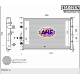 123027/A  RENAULT Megane 1.4-1.6-2.0-1.9 Dti-1.9 dCi