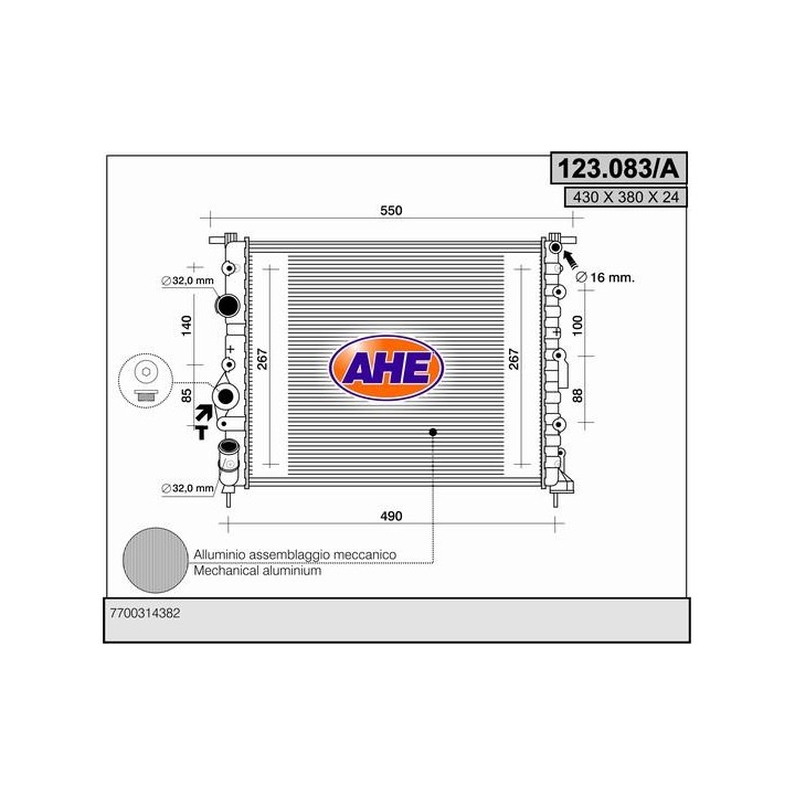 123083/A  RENAULT Kangoo I 1.2