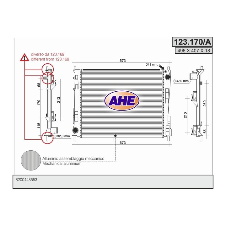 123170/A  RENAULT Twingo II 1.2 -1.2 16V-1.6 16V-1.5 dCi