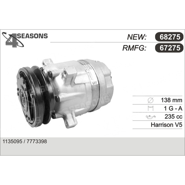 67275  COMPRESOR  FIAT