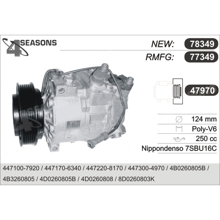 77349  COMPRESOR  VAG