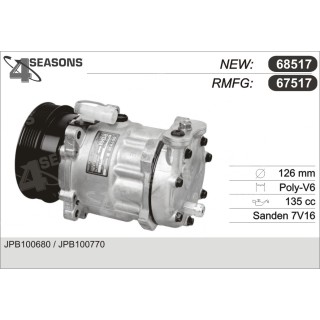 67517  COMPRESOR  ROVER 200/400 I-II/600