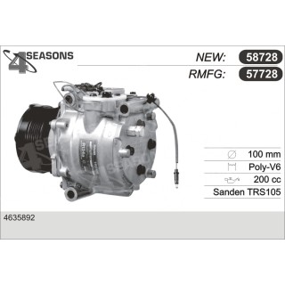 57728  COMPRESOR  SAAB 9.3 98-