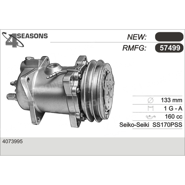 57499  COMPRESOR  SAAB 900 I