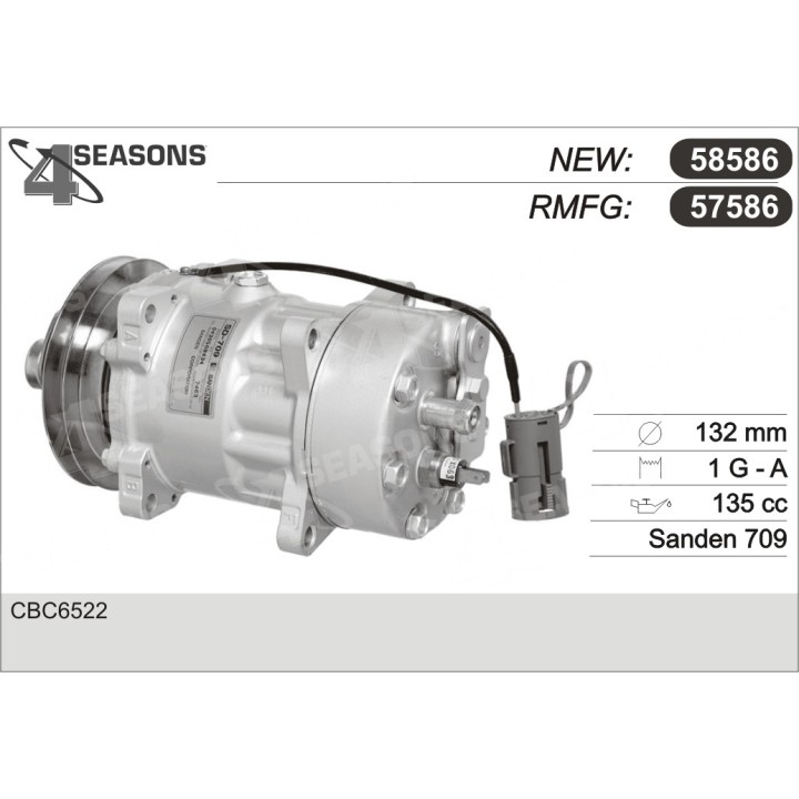 57586  COMPRESOR  JAGUAR