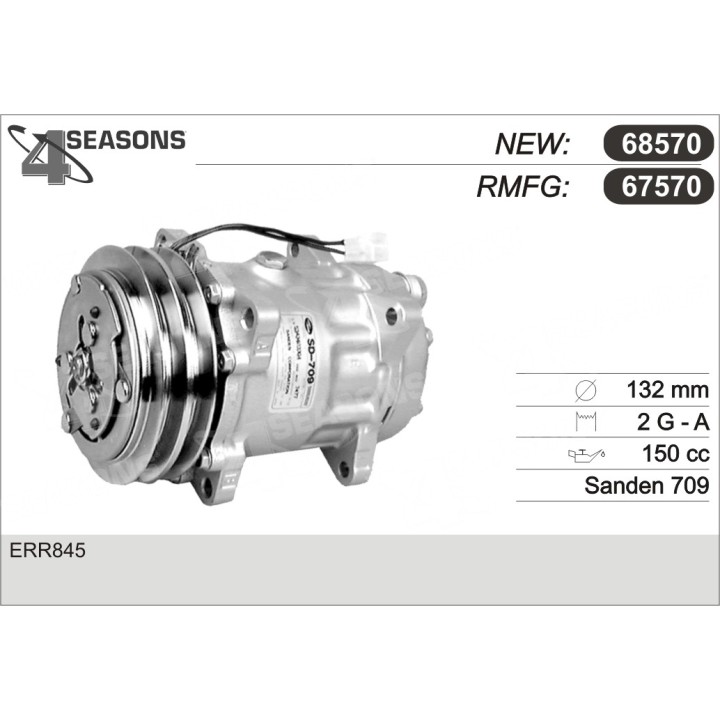 67570  COMPRESOR  LAND ROVER DISCOVERY 3.5 L