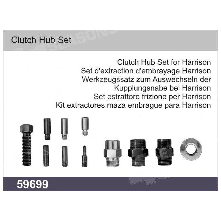 59699  COMPRESSOR TOOL - CLUTCH HUB SET