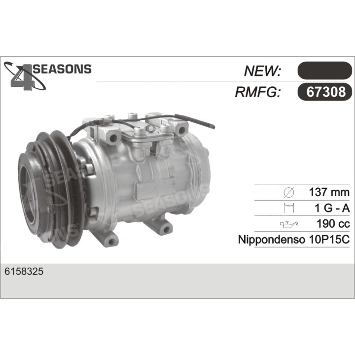 67308  COMPRESOR  FORD SIERRA/SCORPIO