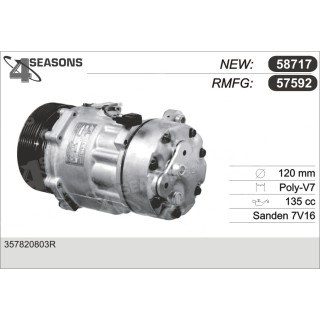 57592  COMPRESOR  VW