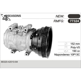 77324  COMPRESOR  TOYOTA RAV4 2.0L 96 97