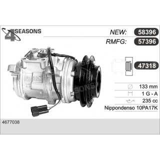 57396  COMPRESOR  CHRYSLER VOYAGER