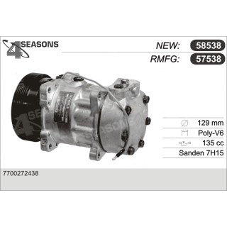 57538  COMPRESOR  RENAULT 19/R21 II