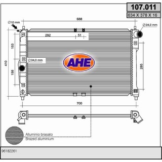 107011  DAEWOO - CHEVROLET Lanos 1.3-1.5-1.6