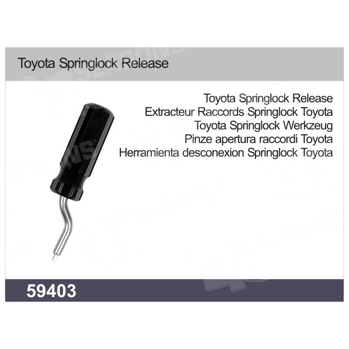 59403  COMPRESSOR TOOL - TOYOTA SPRINGLOCK RELEASE