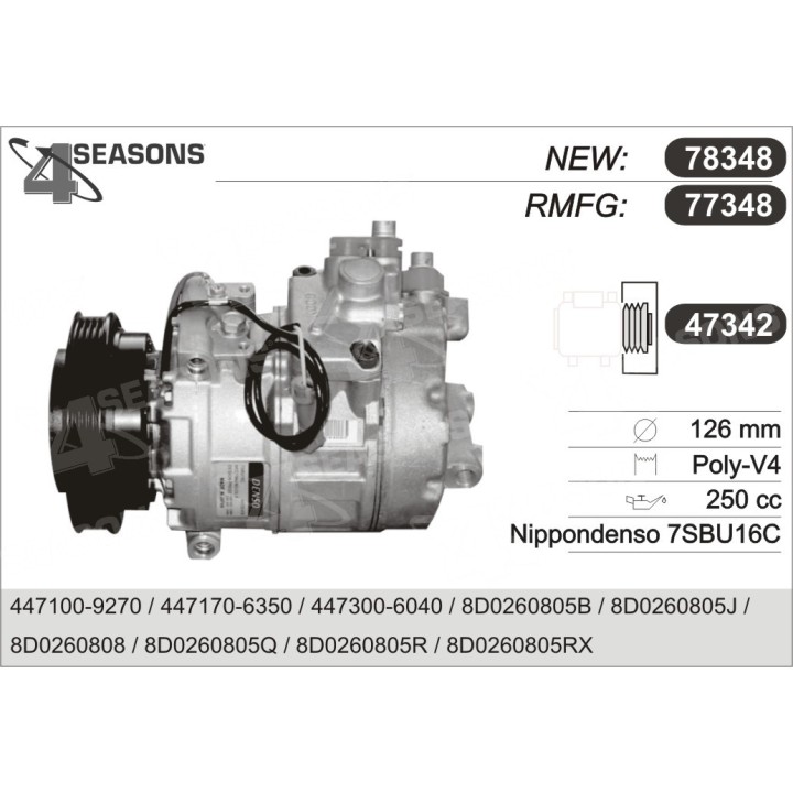 77348  COMPRESOR  VAG