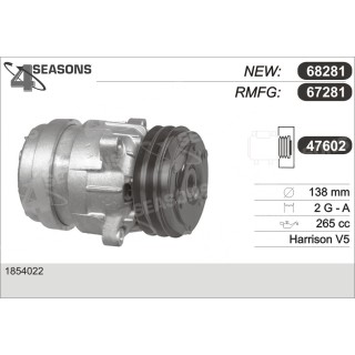 67281  COMPRESOR  OPEL