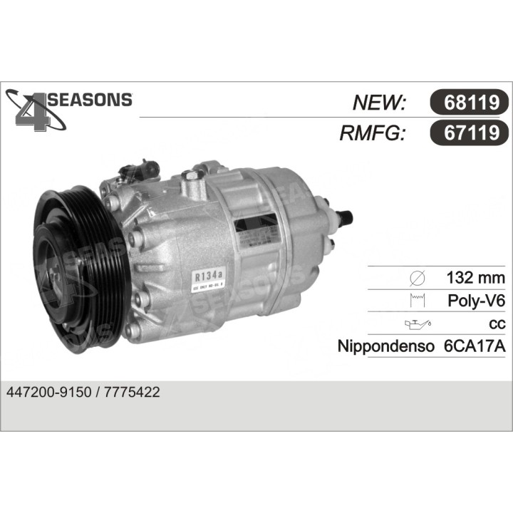 67119  COMPRESOR  LANCIA KAPPA