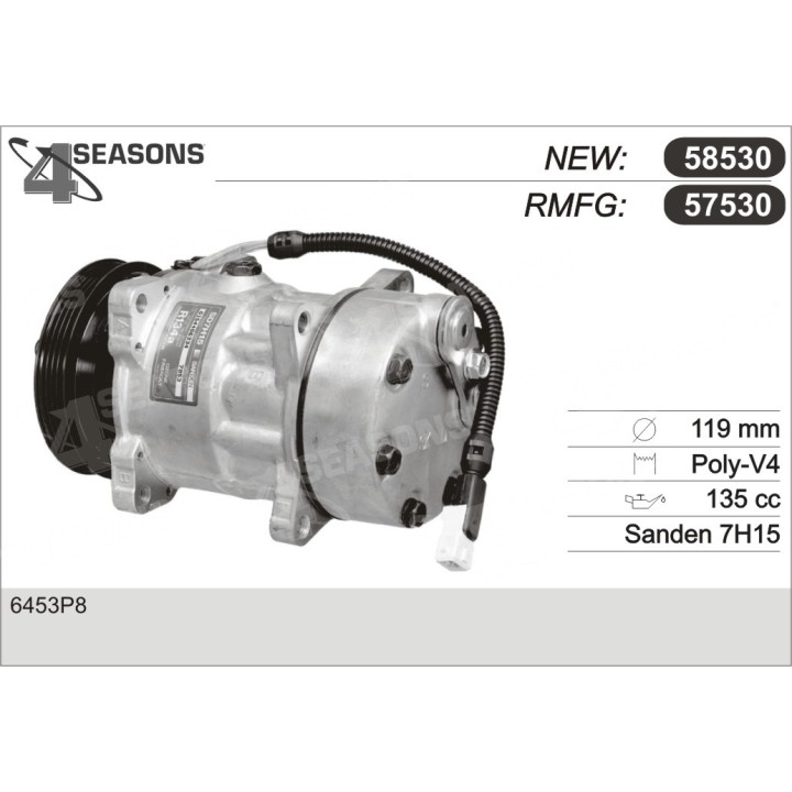 57530  COMPRESOR  CITROËN ZX/405 II