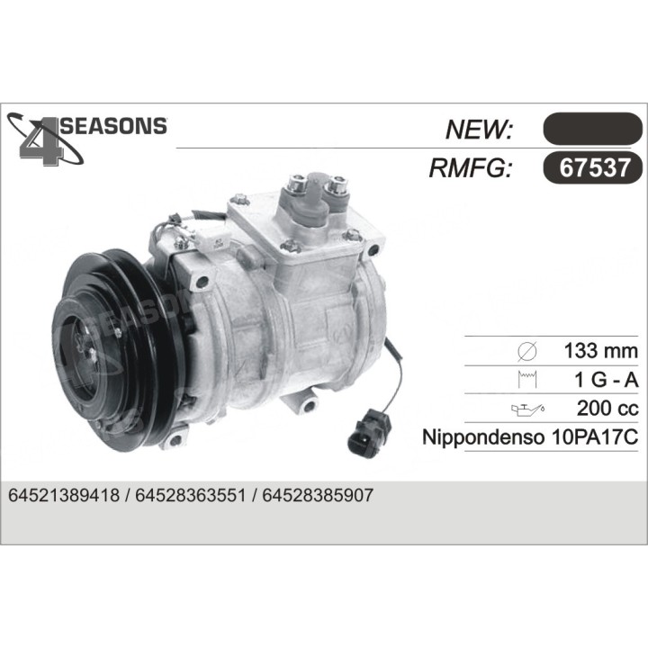 67537  COMPRESOR  BMW E34