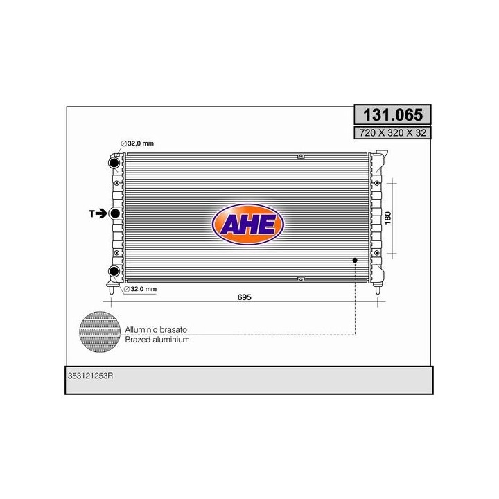 131065  VOLKSWAGEN Passat III 1.8-2.8-1.6TD-1.9D M
