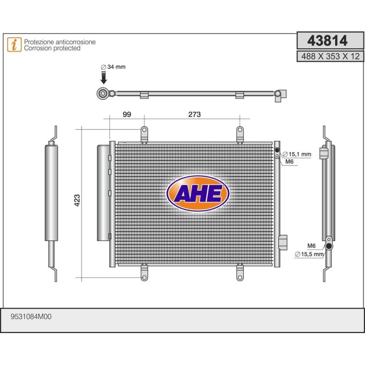 43814  COND SUZUKI CELERIO (LF) 1.0 03.14
