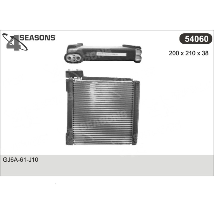 54060  EVAPORATOR MAZDA 6 02-