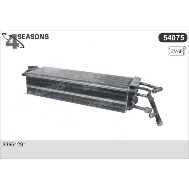 54075  EVAPORATOR FORD NEW-HOLLAND TW5 SERIES