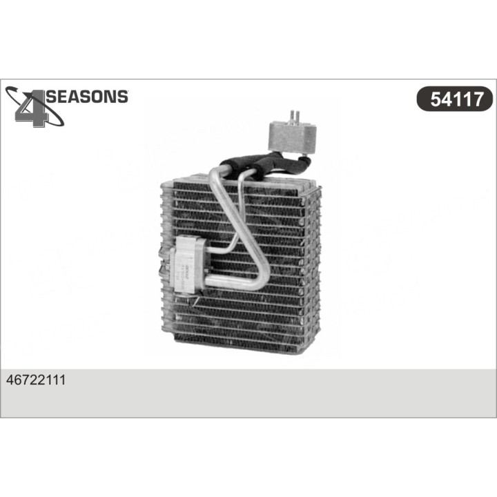 54117  EVAPORATOR FIAT BARCHETTA/PUNTO/Y