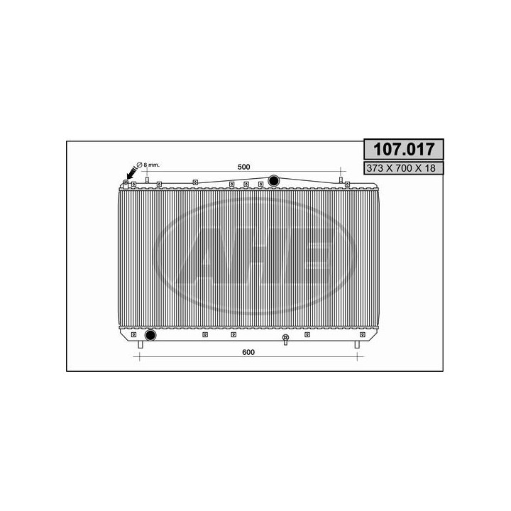 107017  DAEWOO - CHEVROLET Rezzo 1.8-2.0 IGUAL 107018