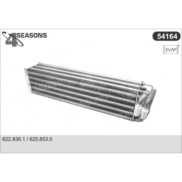 54164  EVAPORATOR CLAAS 8 SERIES