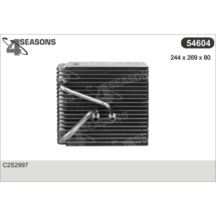 54604  EVAPORATOR JAGUAR S-TYPE