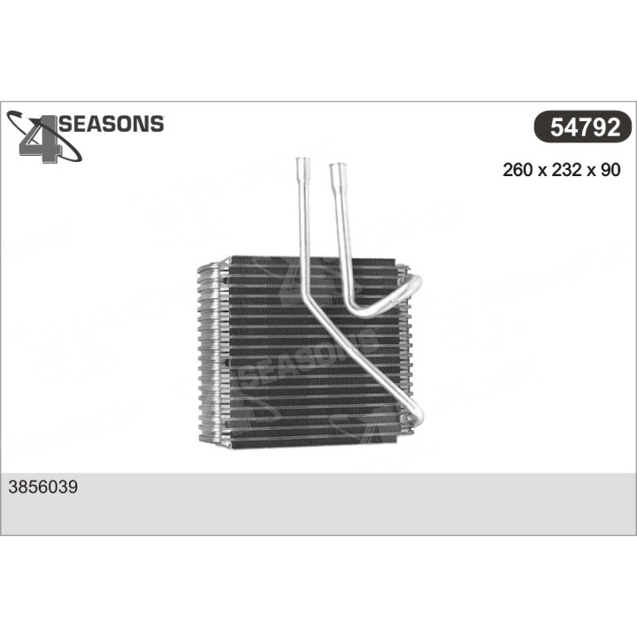 54792  EVAPORATOR WINDSTAR/FORD TRUCKS