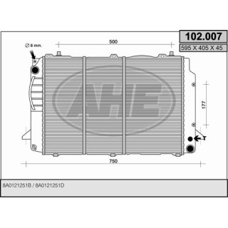 102007  AUDI 80 IV 2.6-2.8