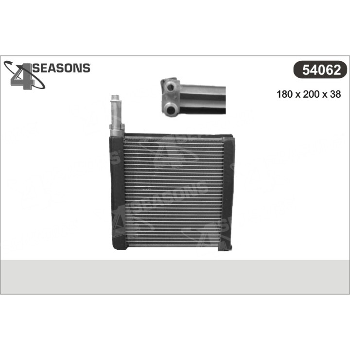 54062  EVAPORATOR LANDROVER FREELANDER