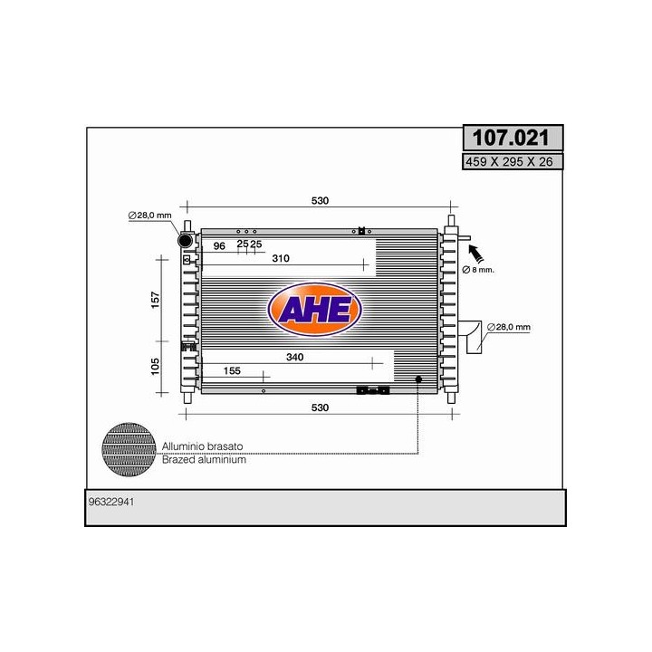 107021  DAEWOO - CHEVROLET Matiz II