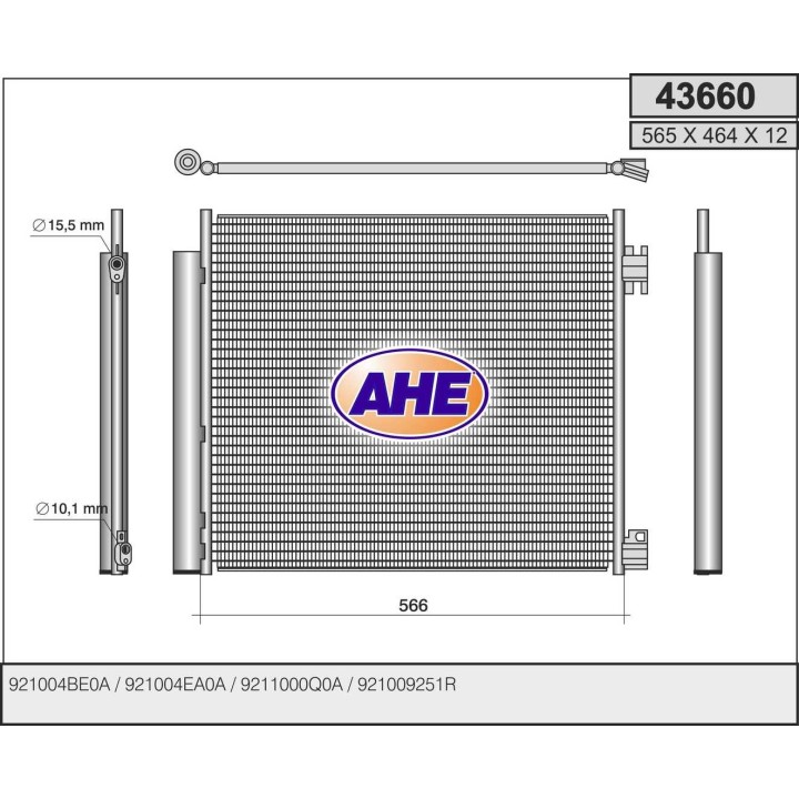 43660/O  NISSAN Qashqai (J11, J11_) / RENAULT Kadjar  1.2 D