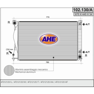 102130/A  AUDI A6 IV 2.4 V6 24V - 3.0 V6 30V - 3.2 FSI V6 24