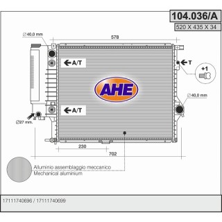 104036/A  BMW 520 - 523 - 528 (E34)