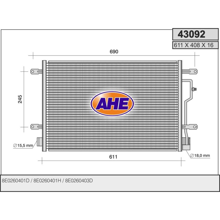 43092  AUDI A4 II All