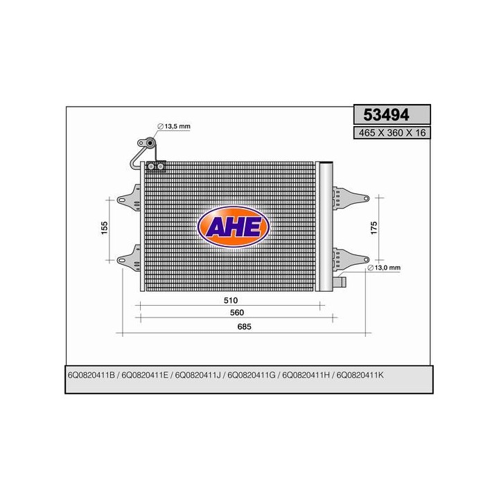 53494  SEAT IBIZA 00-SKODA FABIA 99- /VW POLO