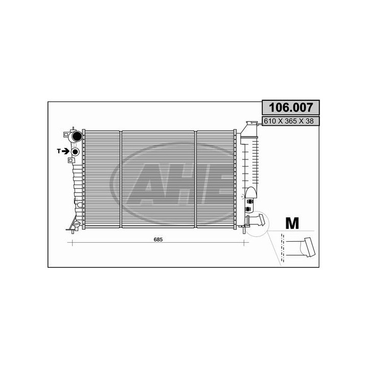 106007  CITROEN ZX 1.8-1.9-2.0-1.8D-1.9TD