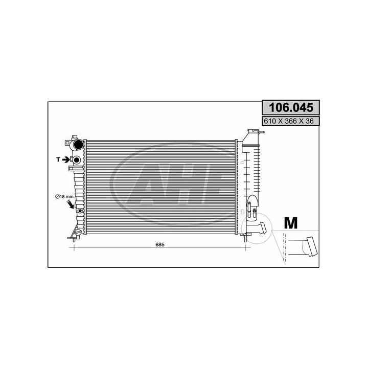 106045  CITROEN ZX (N2)  / PEUGEOT 306 (7B, N3, N5) 1.8D-1